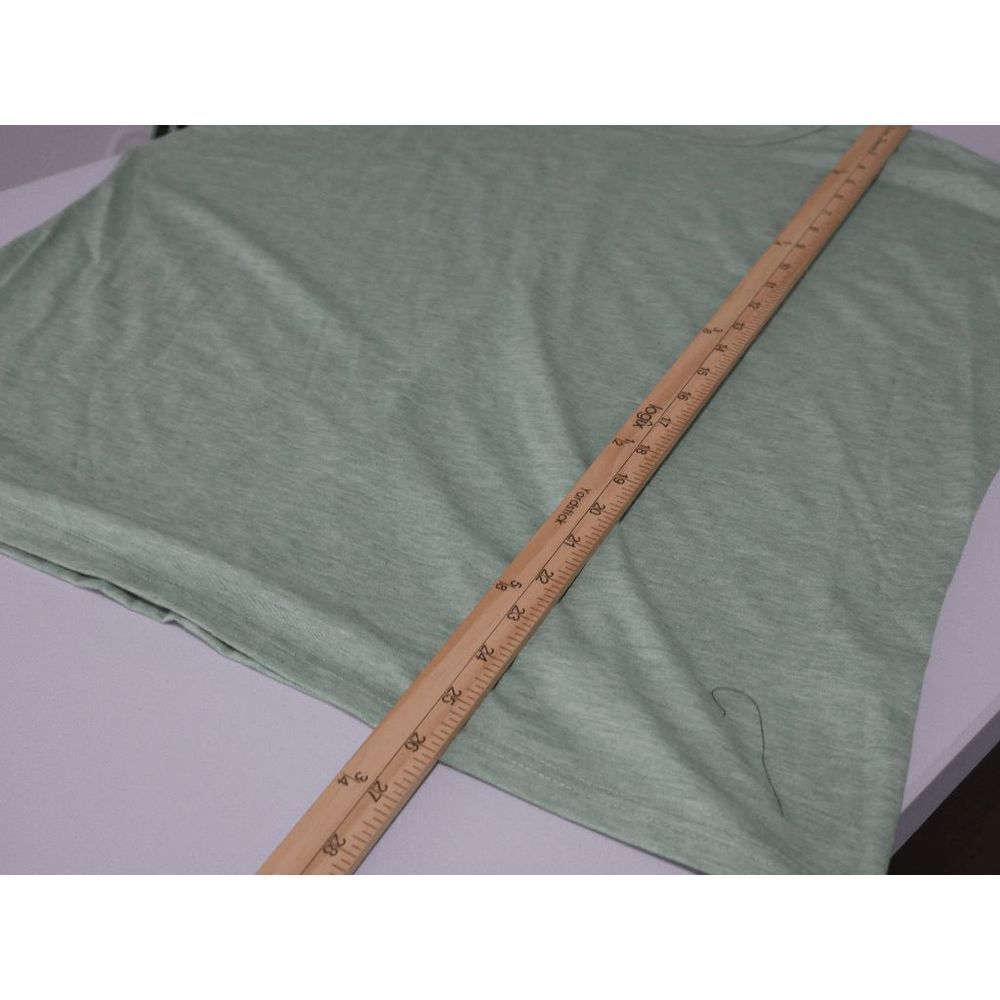 Women's Smocked Flounce Sleeve Round Neck Top #2053-D5 - Picture 6 of 8